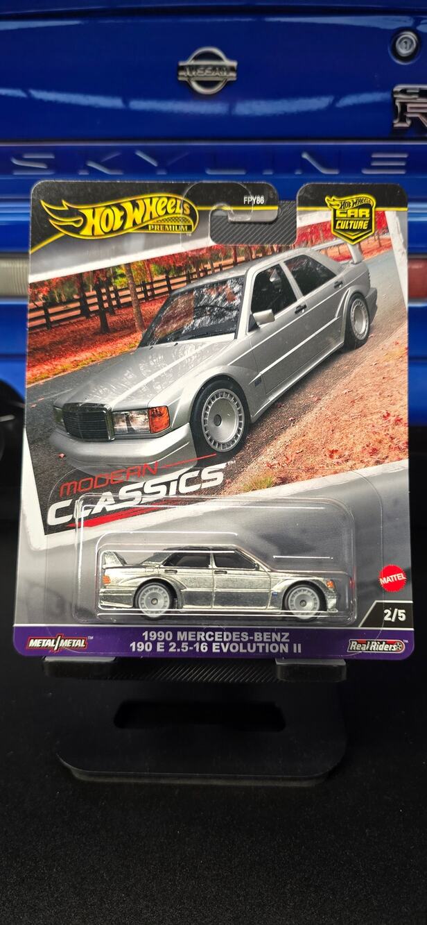 HW Premium ZAMAC Modern Classics Mercedes 190E Evo II 2/5 HRV98 NIB